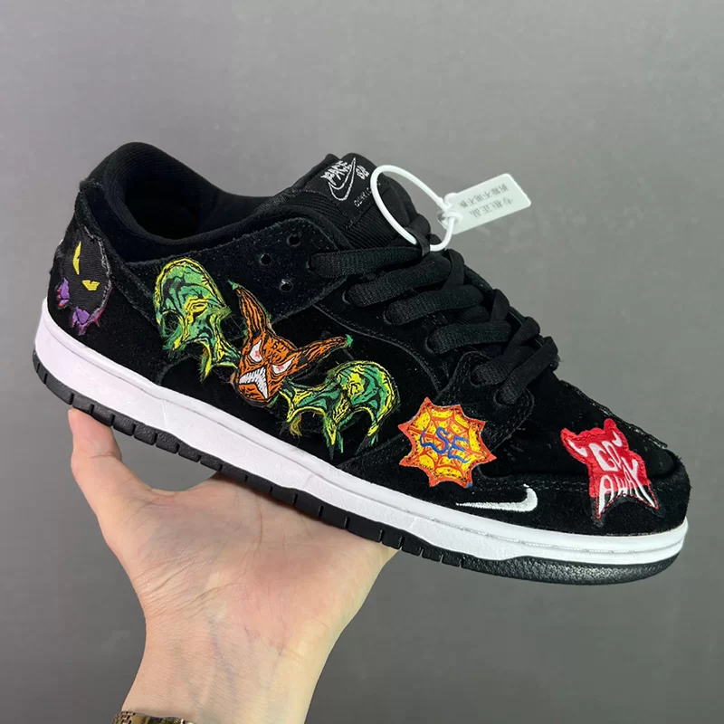 نایک اس بی دانک پرو نک فیس Nike SB Dunk Low Pro QS Neckface نایک اس بی دانک پرو نک فیس Nike SB Dunk Low Pro QS Neckface - تصویر 2