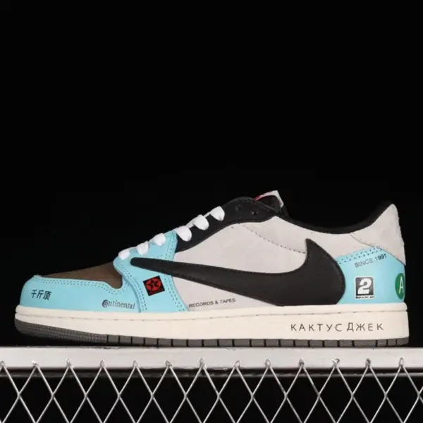 نایک جردن وان تراویس اسکات جک بویز Travis Scott x Air Jordan 1 Low JACKBOYS نایک جردن وان تراویس اسکات جک بویز Travis Scott x Air Jordan 1 Low JACKBOYS