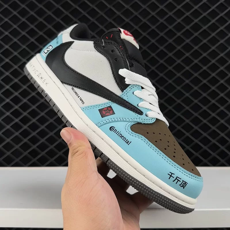 نایک جردن وان تراویس اسکات جک بویز Travis Scott x Air Jordan 1 Low JACKBOYS - تصویر 6