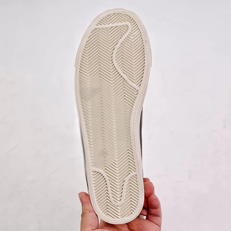 نایک بلیزر جامبو Nike Blazer Low 77 Jumbo White Black Sail سفید مشکی - تصویر 5