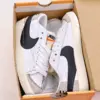 نایک بلیزر جامبو Nike Blazer Low 77 Jumbo White Black Sail سفید مشکی نایک بلیزر جامبو Nike Blazer Low 77 Jumbo White Black Sail سفید مشکی