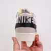 نایک بلیزر جامبو Nike Blazer Low 77 Jumbo White Black Sail سفید مشکی نایک بلیزر جامبو Nike Blazer Low 77 Jumbo White Black Sail سفید مشکی