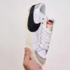 نایک بلیزر جامبو Nike Blazer Low 77 Jumbo White Black Sail سفید مشکی نایک بلیزر جامبو Nike Blazer Low 77 Jumbo White Black Sail سفید مشکی