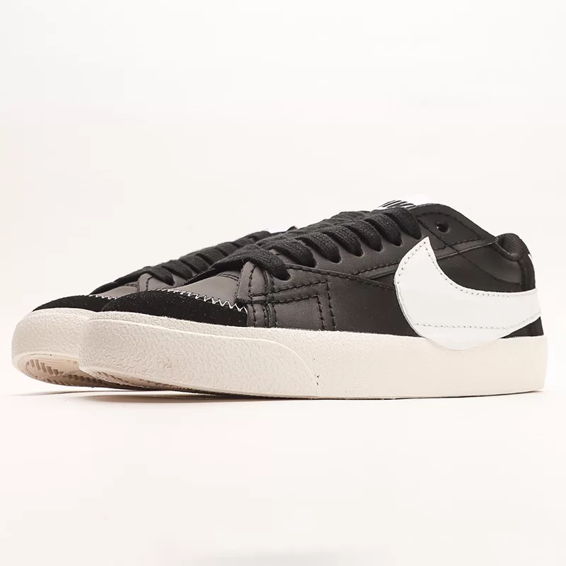نایک بلیزر جامبو Nike Blazer Low 77 Jumbo Black Sail White مشکی سفید نایک بلیزر جامبو Nike Blazer Low 77 Jumbo Black Sail White مشکی سفید - تصویر 4