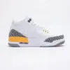 نایک جردن 3 رترو لیزر اورنج Jordan 3 Retro Laser Orange سفید نارنجی - تصویر 3