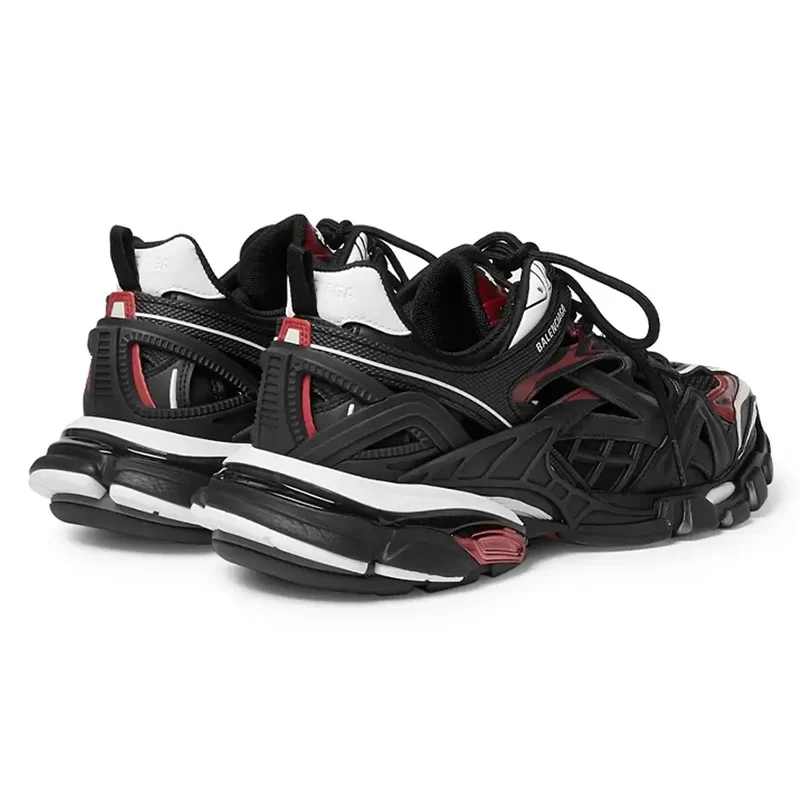 بالنسیاگا ترک Balenciaga Track 2 Black Burgundy مشکی بورگوندی - تصویر 3