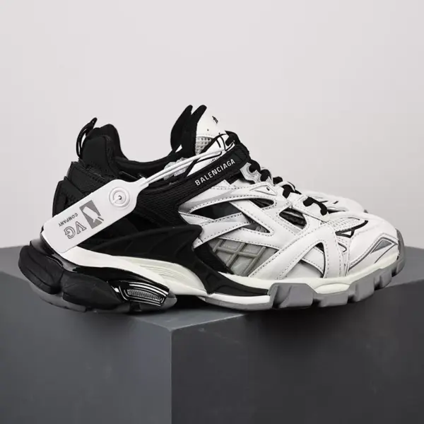 بالنسیاگا ترک Balenciaga Track.2 Black White مشکی سفید