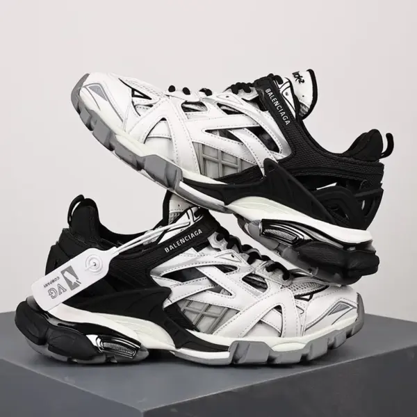 بالنسیاگا ترک Balenciaga Track.2 Black White مشکی سفید