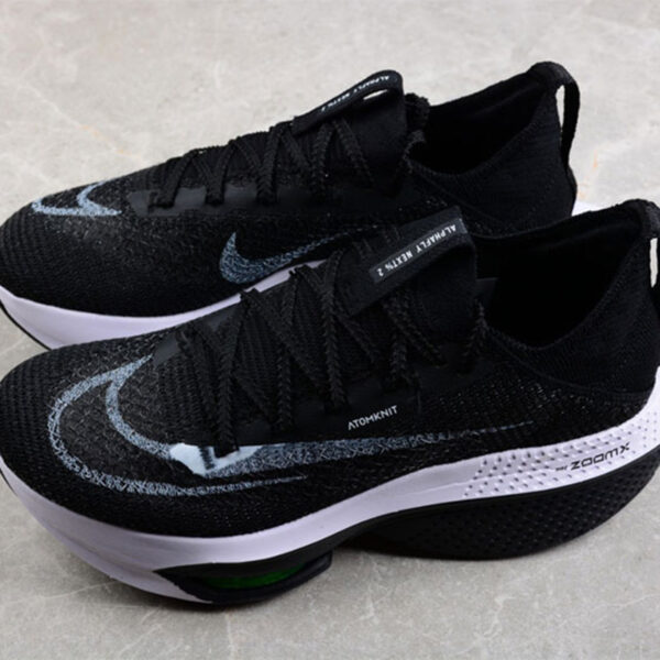 نایک زوم آلفافلای نکست Nike Air Zoom Alphafly Next% 2 BLACK WHITE نایک زوم آلفافلای نکست Nike Air Zoom Alphafly Next% 2 BLACK WHITE