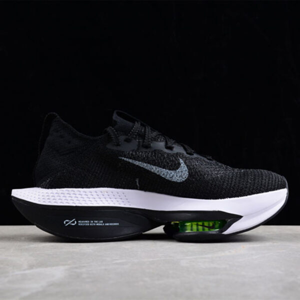 نایک زوم آلفافلای نکست Nike Air Zoom Alphafly Next% 2 BLACK WHITE نایک زوم آلفافلای نکست Nike Air Zoom Alphafly Next% 2 BLACK WHITE