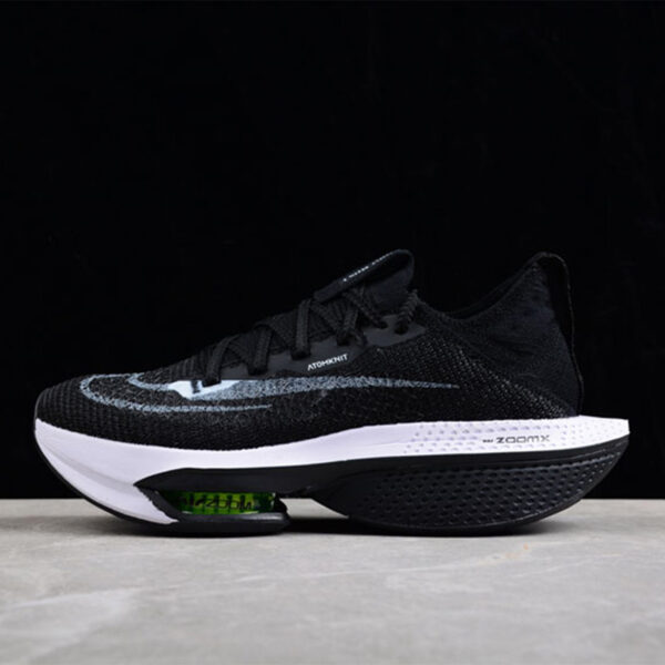 نایک زوم آلفافلای نکست Nike Air Zoom Alphafly Next% 2 BLACK WHITE نایک زوم آلفافلای نکست Nike Air Zoom Alphafly Next% 2 BLACK WHITE