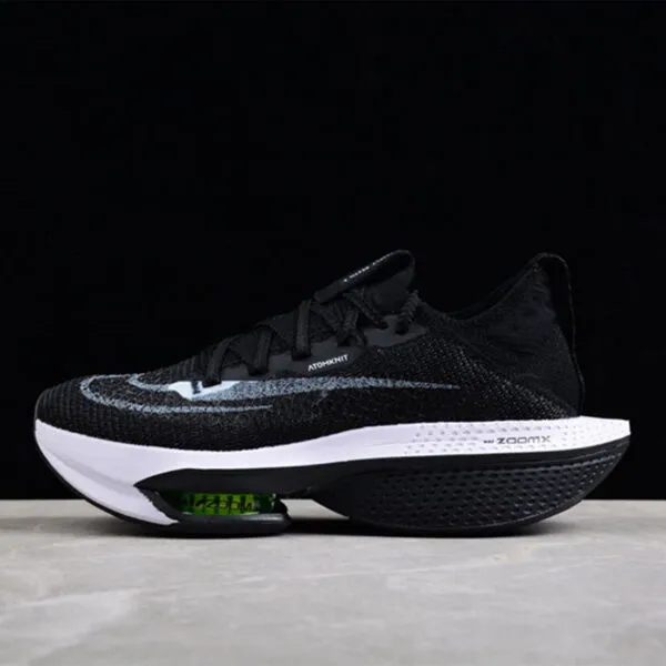 نایک زوم آلفافلای نکست Nike Air Zoom Alphafly Next% 2 BLACK WHITE نایک زوم آلفافلای نکست Nike Air Zoom Alphafly Next% 2 BLACK WHITE