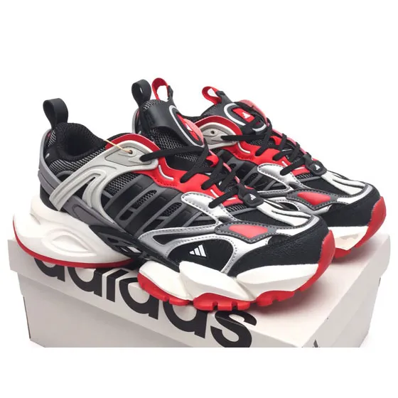 آدیداس ونتو اکس ال جی دیلاکس adidas Vento XLG Deluxe مشکی طوسی قرمز - تصویر 7
