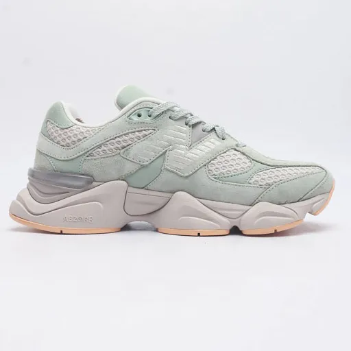 کفش نیوبالانس New Balance 9060 سبز نقره ای کفش نیوبالانس New Balance 9060 سبز نقره ای - تصویر 2