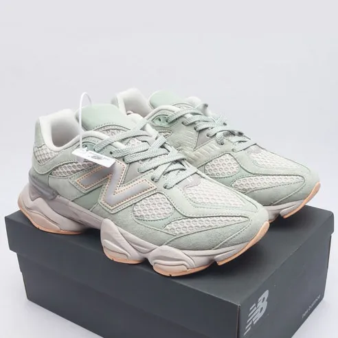 کفش نیوبالانس New Balance 9060 سبز نقره ای کفش نیوبالانس New Balance 9060 سبز نقره ای - تصویر 7