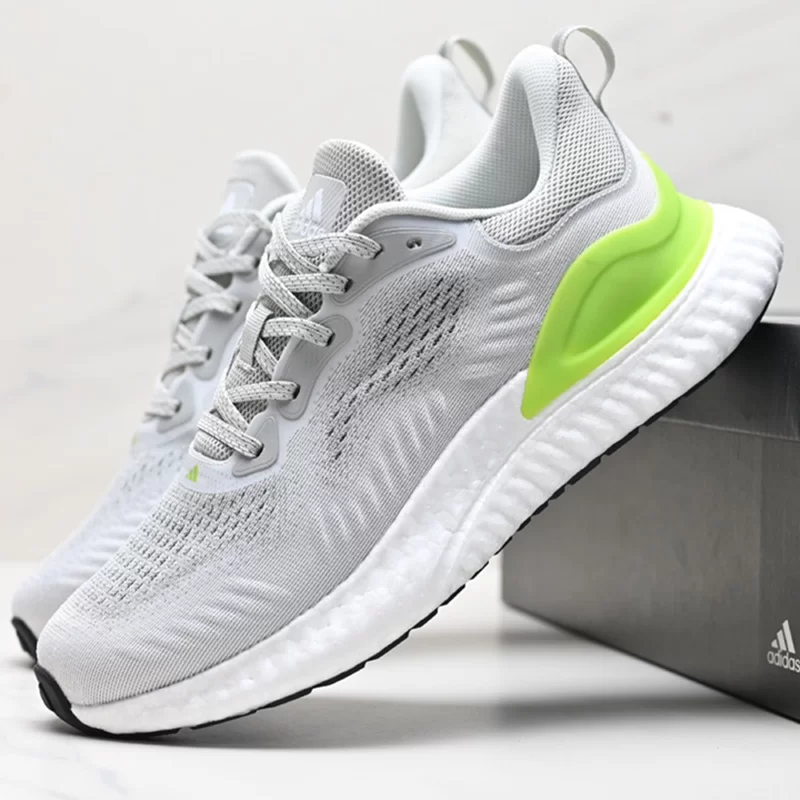 کفش آدیداس آلفابونس بوست Adidas Alphabounce Boost طوسی فسفری - تصویر 8