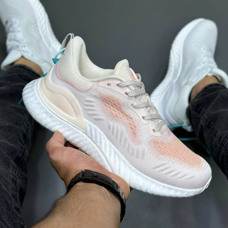 کفش آدیداس آلفابونس بوست Adidas Alphabounce Boost کرم - تصویر 12