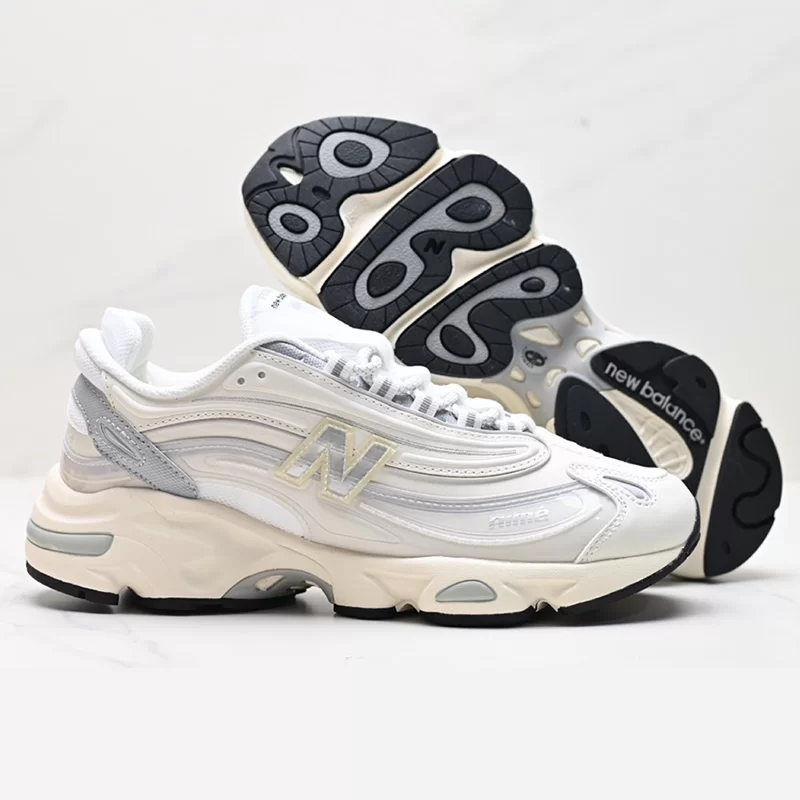 نیوبالانس 1000 New Balance 1000 Aime Leon Dore White نیوبالانس 1000 New Balance 1000 Aime Leon Dore White - تصویر 4