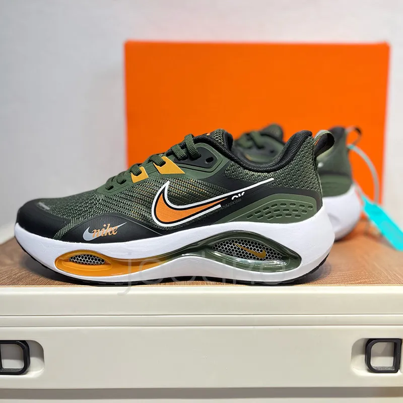 نایک ایر زوم وین فلو Nike Air Zoom Winflo V2 سبز لجنی - تصویر 3