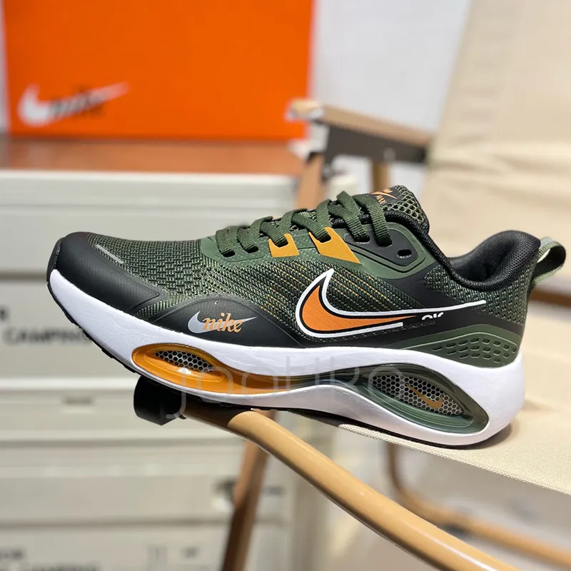 نایک ایر زوم وین فلو Nike Air Zoom Winflo V2 سبز لجنی - تصویر 9