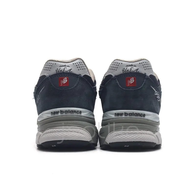 کفش نیوبالانس مردانه New Balance 990v3 Kith Navy - تصویر 4