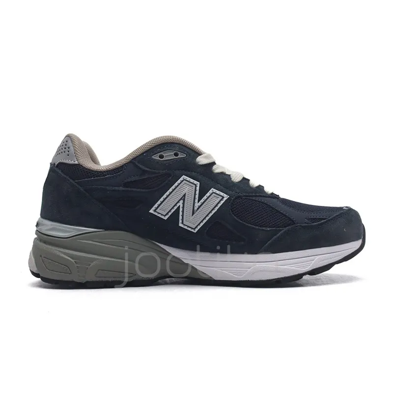 کفش نیوبالانس مردانه New Balance 990v3 Kith Navy - تصویر 6