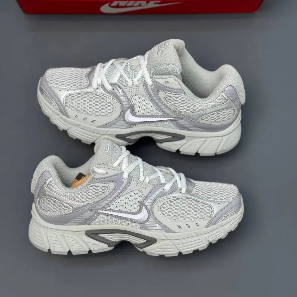 کفش نایک وی فایو کی ران طوسی Nike V5K Run Grey - تصویر 4