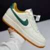 نایک ایر فورس وان کرم سبز Nike Air Force 1 Cream Green نایک ایر فورس وان کرم سبز Nike Air Force 1 Cream Green