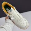 نایک ایر فورس وان کرم سبز  Nike Air Force 1 Cream Green