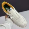 نایک ایر فورس وان کرم سبز Nike Air Force 1 Cream Green نایک ایر فورس وان کرم سبز Nike Air Force 1 Cream Green - تصویر 3