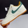 نایک ایر فورس وان کرم سبز  Nike Air Force 1 Cream Green