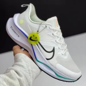 کفش نایک زوم ایکس طرح لبخند سفید آبی Nike ZoomX Smile White Blue کفش نایک زوم ایکس طرح لبخند سفید آبی Nike ZoomX Smile White Blue