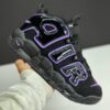 کفش نایک ایر مور آپتمپو مشکی بنفش Nike Air More Uptempo Black Purple