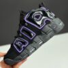 کفش نایک ایر مور آپتمپو مشکی بنفش Nike Air More Uptempo Black Purple