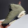 کفش نایک ایر جردن ۶ تراویس اسکات الیو  Nike Air Jordan 6 Travis Scott Olive