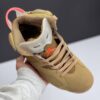 کفش نایک ایر جردن 6 تراویس اسکات بریتیش خاکی  Nike Air Jordan 6 Travis Scott British Khaki
