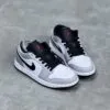کفش نایک ایر جردن وان لو اسموک سفید طوسی Nike Air Jordan 1 Low Smoke White Grey - تصویر 2