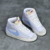 کفش نایک بلیزر ساقدار سفید آبی Nike Blazer Mid White Blue کفش نایک بلیزر ساقدار سفید آبی Nike Blazer Mid White Blue