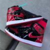 کفش نایک ایر جردن وان ساقدار ورنی مشکی قرمز ( مستر کوالتی ) Nike Air Jordan 1 High Patent Bred کفش نایک ایر جردن وان ساقدار ورنی مشکی قرمز ( مستر کوالتی ) Nike Air Jordan 1 High Patent Bred