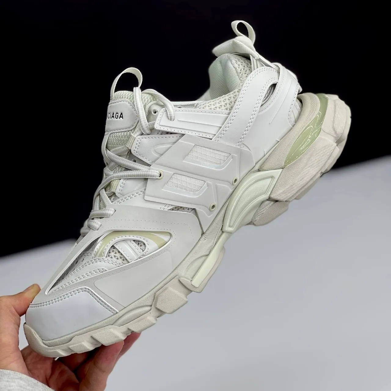 کفش بالنسیاگا ترک وان سفید Balenciaga Track 1 White - تصویر 2