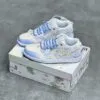 کفش نایک ایر جردن وان لو آبی اژدها Nike Air Jordan 1 Low Dragon Blue کفش نایک ایر جردن وان لو آبی اژدها Nike Air Jordan 1 Low Dragon Blue
