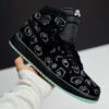 کفش نایک ایر جردن وان ساقدار کاز مشکی  Nike Air Jordan 1 High KAWS Black