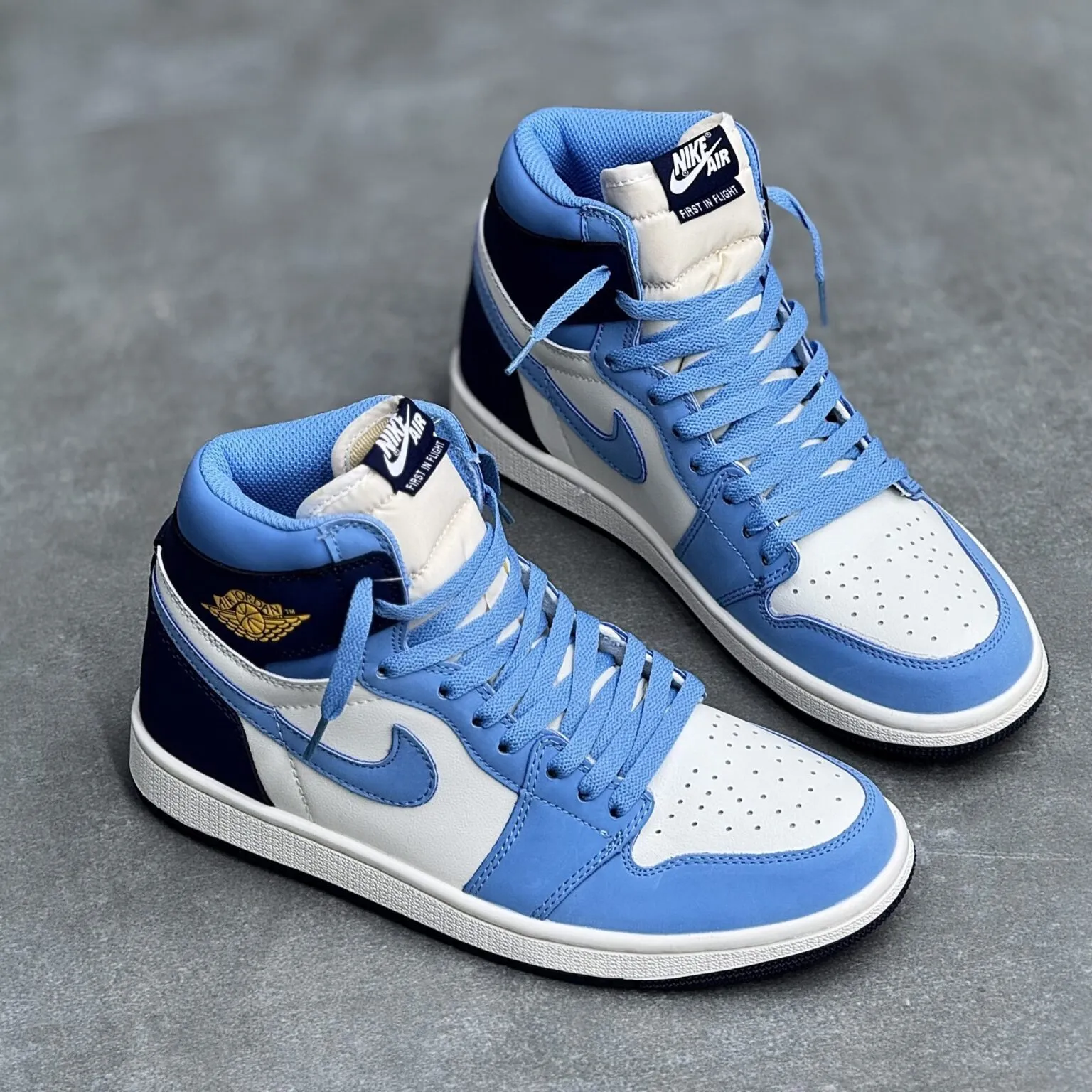 کفش نایک ایر جردن وان ساقدار ابسیدین Nike Air Jordan 1 High Obsidian - تصویر 2