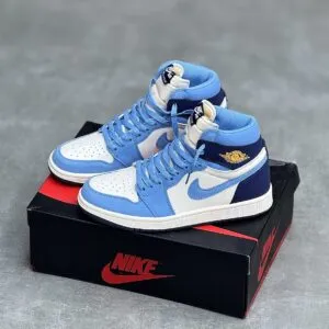 کفش نایک ایر جردن وان ساقدار ابسیدین Nike Air Jordan 1 High Obsidian کفش نایک ایر جردن وان ساقدار ابسیدین Nike Air Jordan 1 High Obsidian