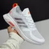 آدیداس کلودفوم سفید نارنجی Adidas Cloudfoam White Orange آدیداس کلودفوم سفید نارنجی Adidas Cloudfoam White Orange