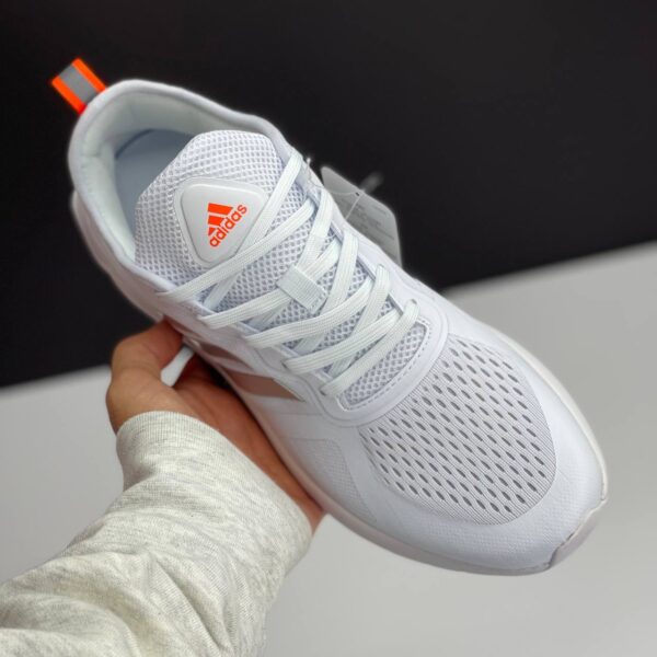 آدیداس کلودفوم سفید نارنجی  Adidas Cloudfoam White Orange
