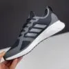 آدیداس کلودفوم مشکی طوسی Adidas Cloudfoam Black Grey آدیداس کلودفوم مشکی طوسی Adidas Cloudfoam Black Grey - تصویر 2