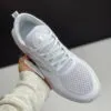 آدیداس کلودفوم سفید نقرهای Adidas Cloudfoam White Silver آدیداس کلودفوم سفید نقرهای Adidas Cloudfoam White Silver - تصویر 4