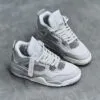 کفش نایک ایر جردن 4 رترو طوسی نقره ای Nike Air Jordan 4 Retro Grey Silver کفش نایک ایر جردن 4 رترو طوسی نقره ای Nike Air Jordan 4 Retro Grey Silver - تصویر 2