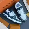 کفش لویی ویتون ترینر سوپر مستر سفید آبی Louis Vuitton Trainer Super Master White Blue کفش لویی ویتون ترینر سوپر مستر سفید آبی Louis Vuitton Trainer Super Master White Blue